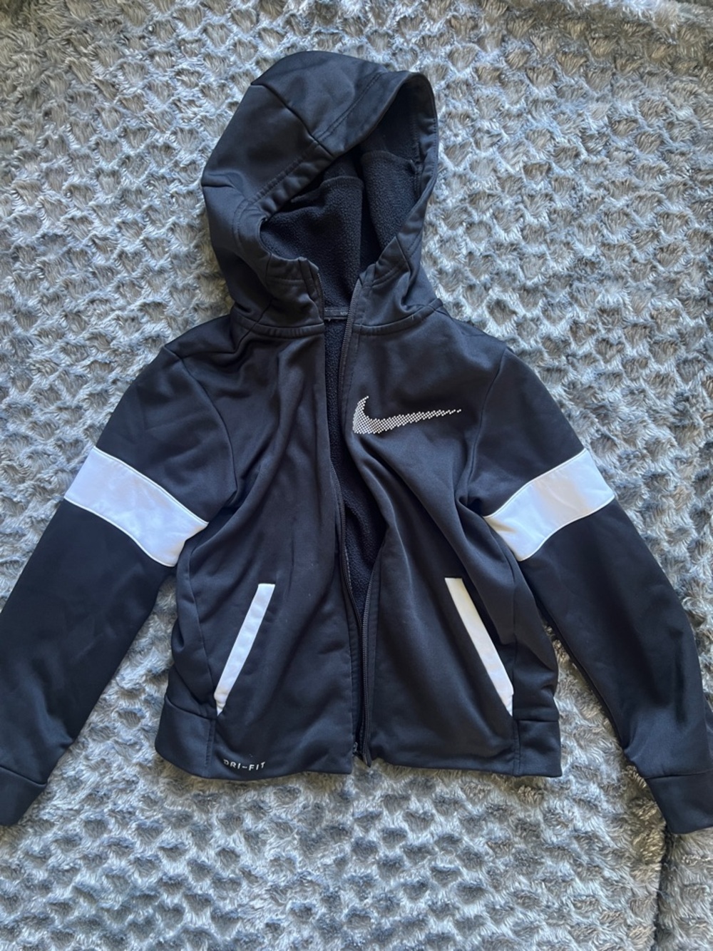 Nike Black Hoodie Dryfit